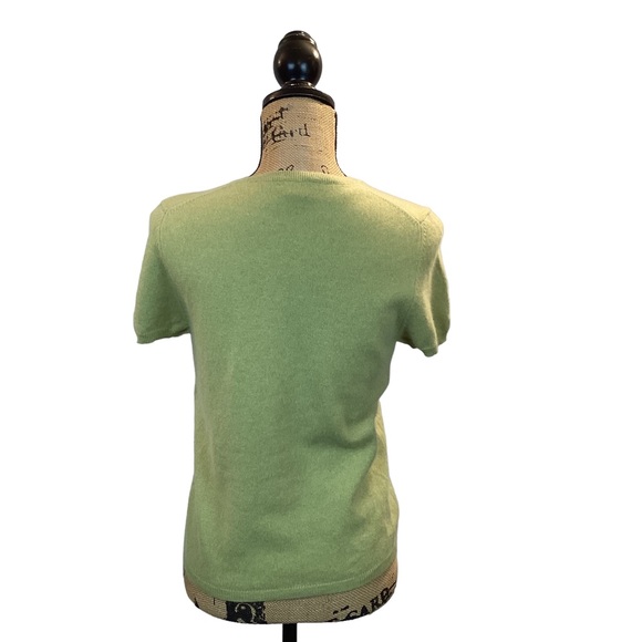 Vertical Design Cashmere Sweater Womens Large - Picture 6 of 7